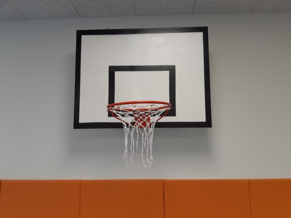 Баскетбольный щит тренировочный 1200х900 мм, фанера 18 мм фото